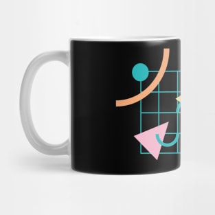 Memphis Pattern 40 / 80s Retro Mug